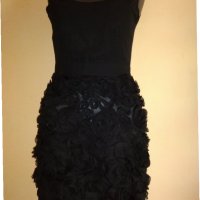 Елегантна черна рокля Jjina fruit, снимка 17 - Рокли - 28874584