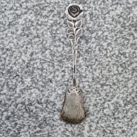 Сребърна лъжица Antiko 800, снимка 3 - Антикварни и старинни предмети - 36904975
