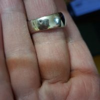  Намалявям  пръстен с пъстър емайл, снимка 8 - Пръстени - 32563540