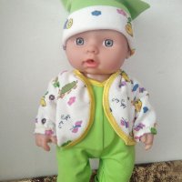  Нови Дрехи за бебе кукла 30 см., снимка 13 - Кукли - 35303118