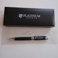 Луксозен химикал химикалка Platinium, снимка 5 - Ученически пособия, канцеларски материали - 43533785