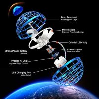 Нов Летящ Орбитален Топ с RGB Осветление - Уникален Детски Подарък, снимка 2 - Други - 43514059