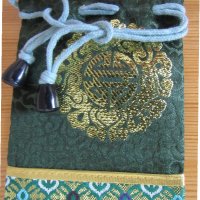 Традиционна торбичка тип пунгия от плат DELL от Монголия-3, снимка 2 - Други ценни предмети - 28727238