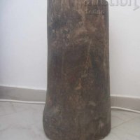 Голям хаван чутора чутура Стар дървен съд, уред, 45 см висок, снимка 1 - Антикварни и старинни предмети - 28876232
