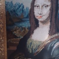 Продавам гоблен Мона Лиза, снимка 12 - Гоблени - 33141586