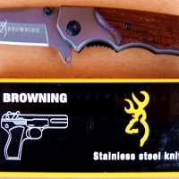 Сгъваем нож BROWNING , снимка 2 - Ножове - 36753007