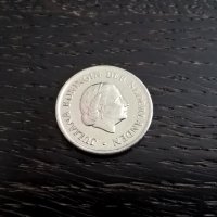Монета - Холандия - 25 цента | 1980г., снимка 2 - Нумизматика и бонистика - 27873264