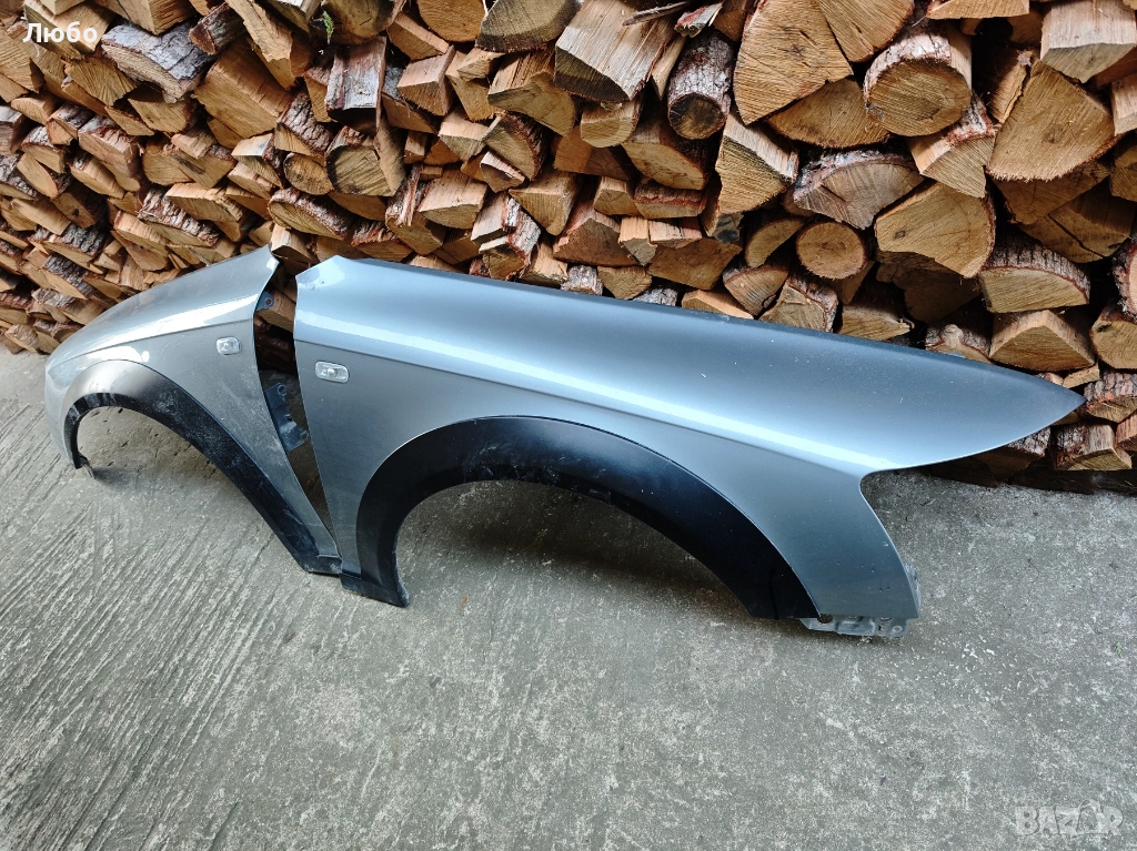 Ляв и десен калник ориинални алуминиеви за Ауди А6 ц6 4ф оуроуд Audi A6 c6 4f Allroad, снимка 1