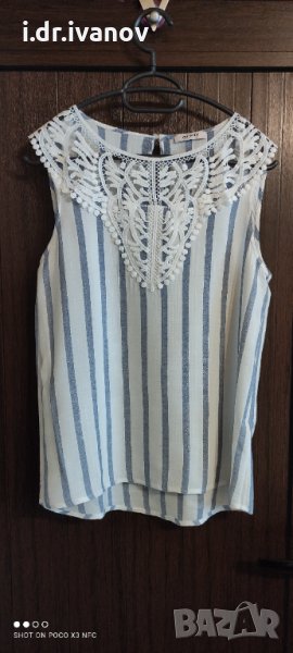 топ / потник с дантела размер М, снимка 1