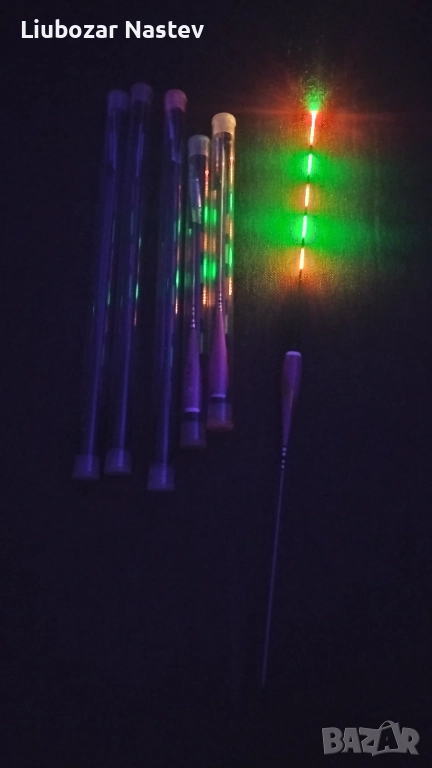 Комплект светещи плувки за риболов , снимка 1