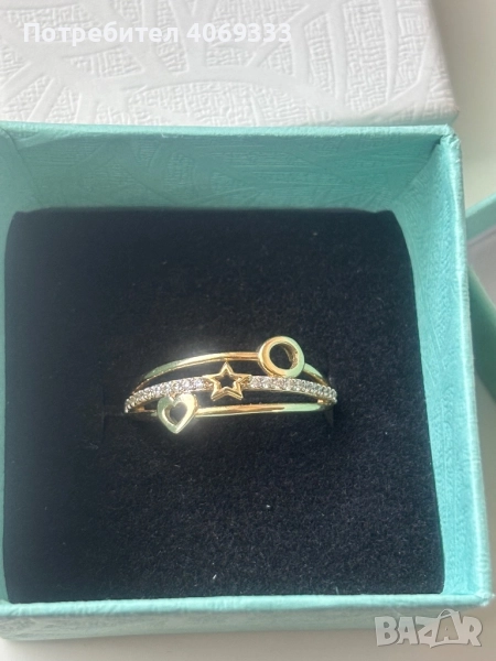 Златен пръстен 💍 2.3 гр 14к 58р-р(18.5мм) , снимка 1