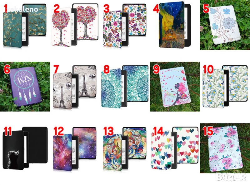 Смарт калъф/ протектор/ закалено стъкло за Kindle Paperwhite 2018/ Киндъл Пейпъруайт, снимка 1