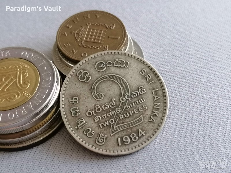 Mонета - Шри Ланка - 2 рупии | 1984г., снимка 1