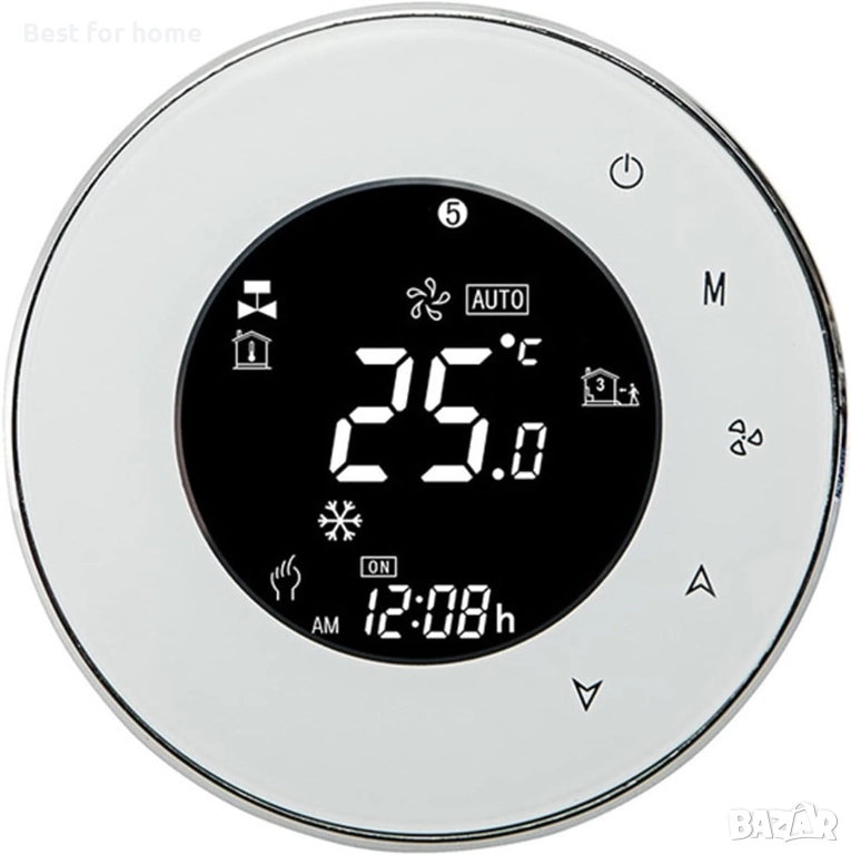 Умен WiFi сензорен термостат, снимка 1