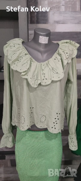 Дамска риза с дълъг ръкав., снимка 1