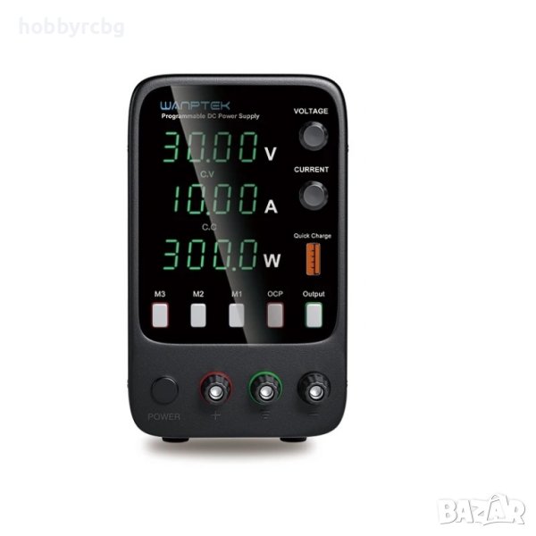 Лабораторно захранване APS3010H, 0~30VDC, 0~10A, 1 канал, 3 програми, снимка 1