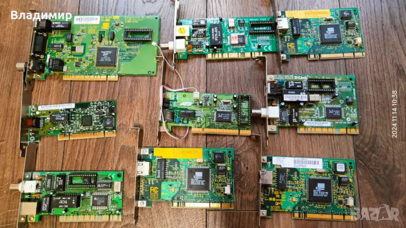 ✅LAN карти - работят, снимка 1