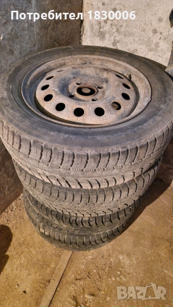зимни гуми с джанти за форд , снимка 1