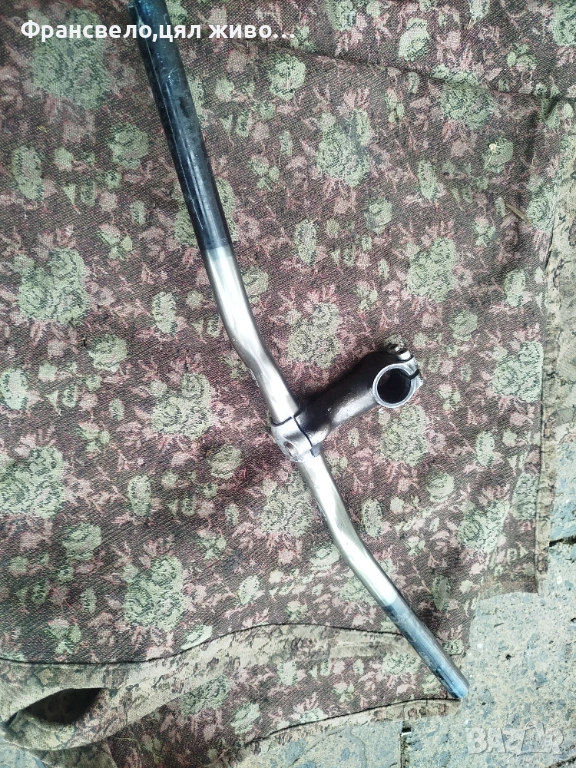 Кормило 25.4 с лапа за стержен 28.6 за велосипед колело gt, снимка 1