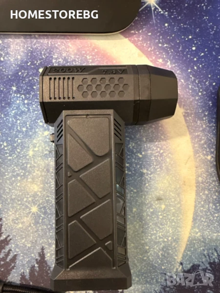 СУПЕР МОЩЕН Въздушен вентилатор 200W 7,4V 130000 RPM, снимка 1