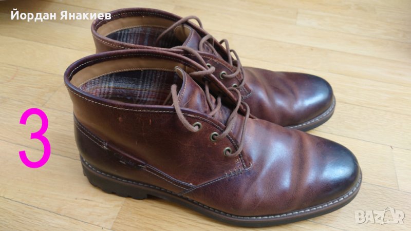 Мъжки боти Кларкс 47 номер, Clarks 12 UK, снимка 1