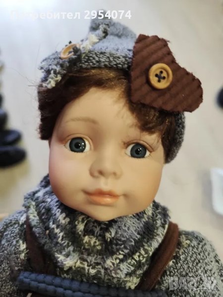 порцеланова колекционерска кукла 35лв, снимка 1