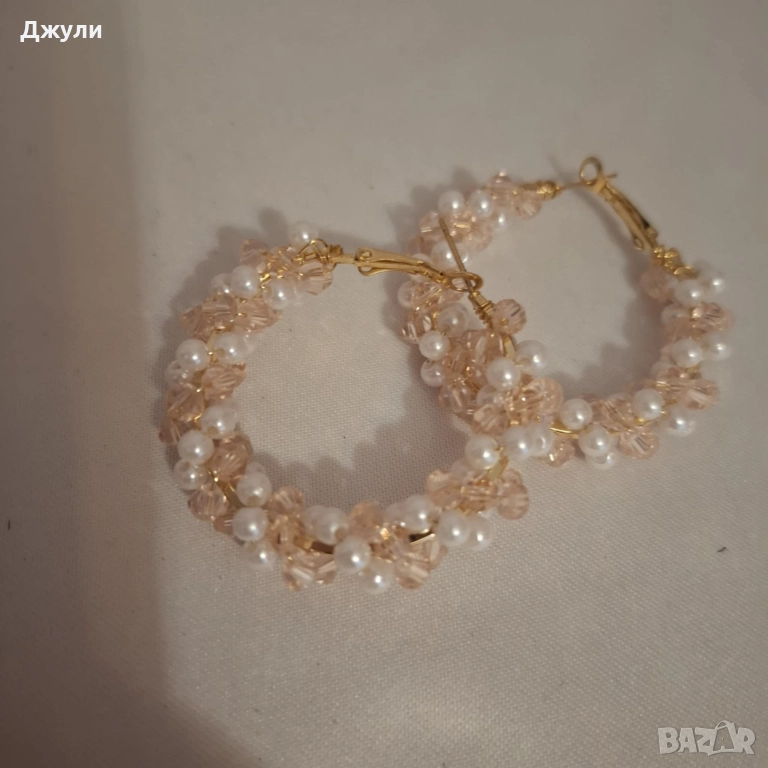 Обеци с перли, снимка 1