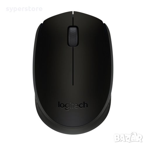 Мишка Безжична Logitech B170 1000dpi 3btn Mini Черна Оптична Wireless Mouse, снимка 1