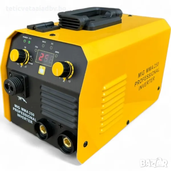 250А МИНИ 4,5кг Електрожен + Телоподаващо с ЕВРОБУКСА , снимка 1