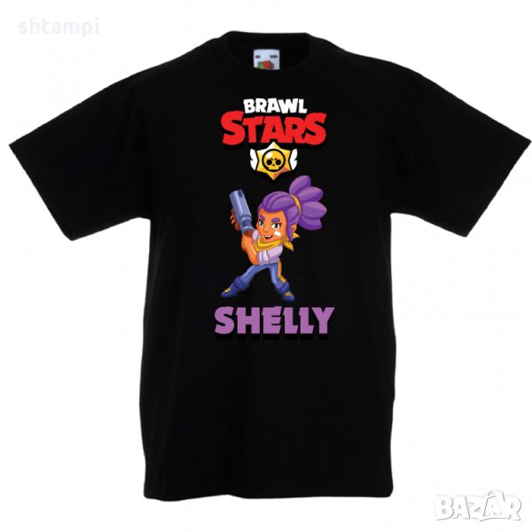 Детска тениска Shelly Brawl Stars, снимка 1