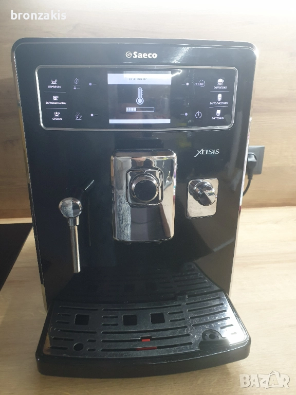 Saeco Xelsis black- внос от Австрия, с кана и БГ меню, снимка 1