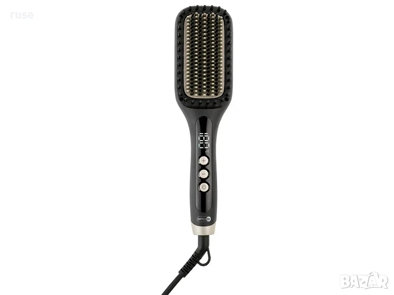  НОВИ! Електрическа четка за изправяне 2в1 керамично покритие, снимка 1