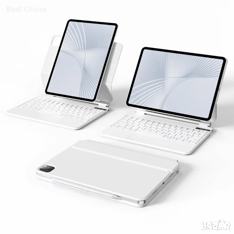 Калъф+клавиатура ESR за iPad Air 11 инча Pro 11/Air 6/5/4, магнитна стойка, снимка 1
