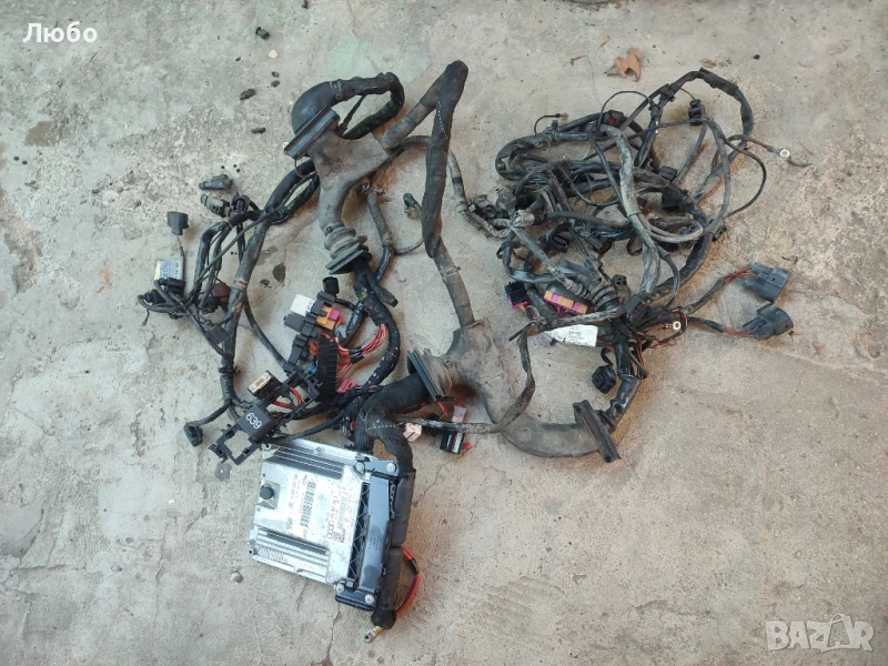 Моторна инсталация двигател за ляв волан автомат Ауди А6 ц6 4ф 3.0тди БМК Audi A6 c6 4f 3.0tdi BMK, снимка 1