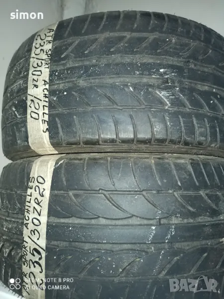 Летни гуми 2 броя 235/30/20, снимка 1