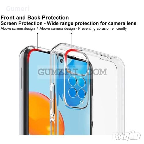 Xiaomi Poco M4 Pro Силиконов Прозрачен Гръб Със Защита За Задната Камера, снимка 1