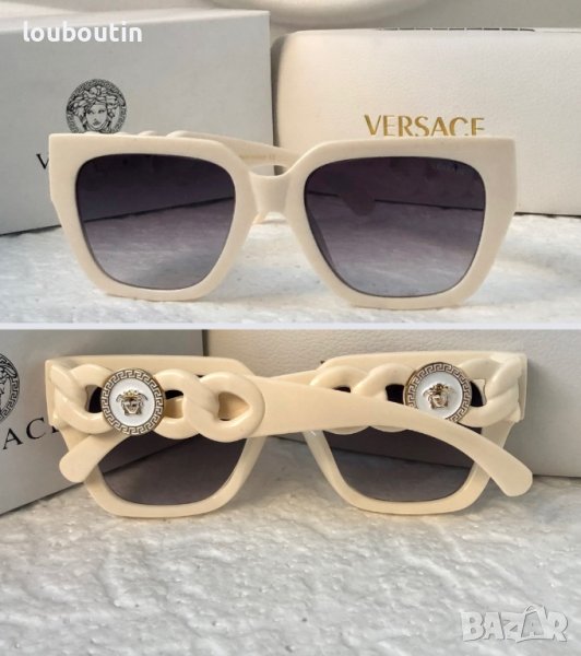 Versace Дамски слънчеви очила котка с лого, снимка 1