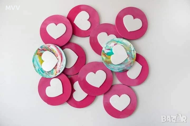 Декорации сърца, снимка 1