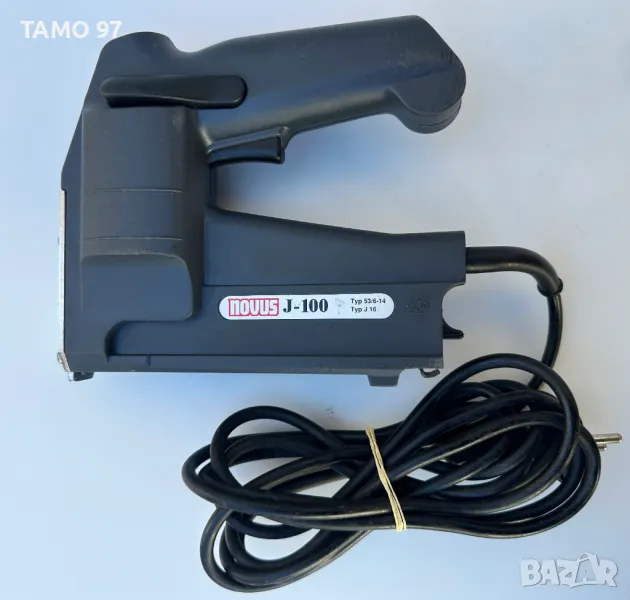 NOVUS J-100 - Електрически такер за скоби и пирони, снимка 1