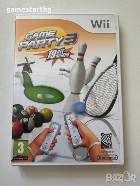 Game Party 3 19 Hit Games за Wii / Wii U, снимка 1