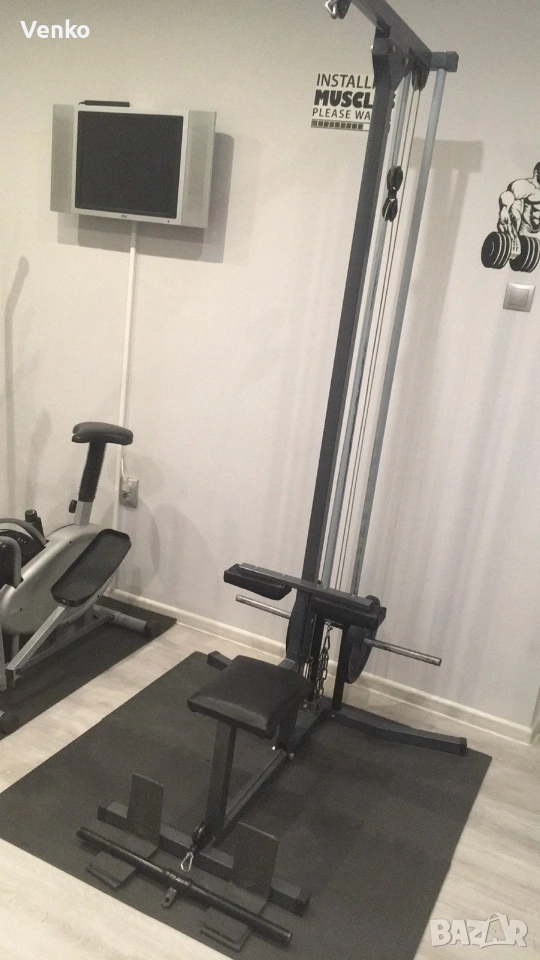 Скрипец с лостове, ръкохватка и въже, снимка 1