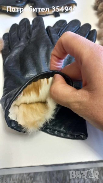 Дамски ръкавици от естествена кожа, снимка 1