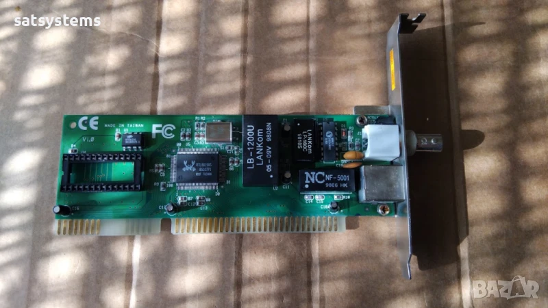 Repotec RP-1622B 16-Bit ISA Network Controller Card, снимка 1