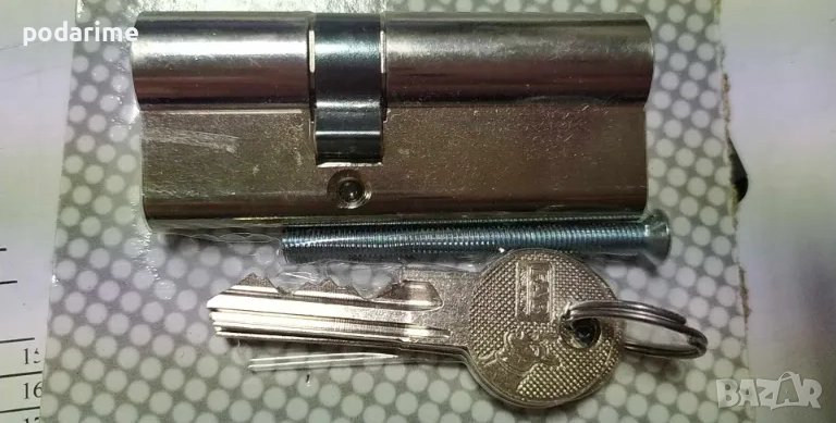 Патрон FAB 30/45  ДИН, никел, 3 ключа, снимка 1