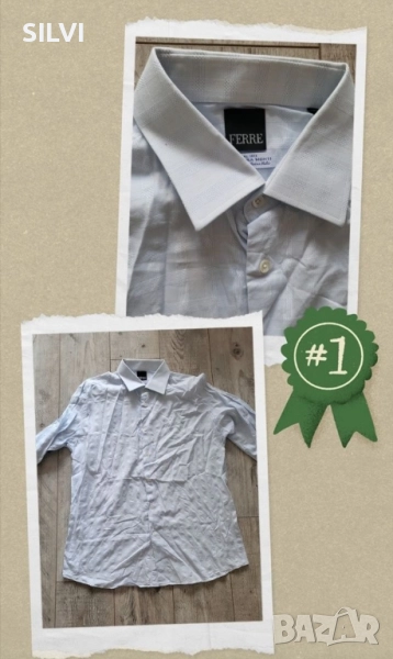 Мъжка Нова риза Gianfranco Ferre IT 44, снимка 1