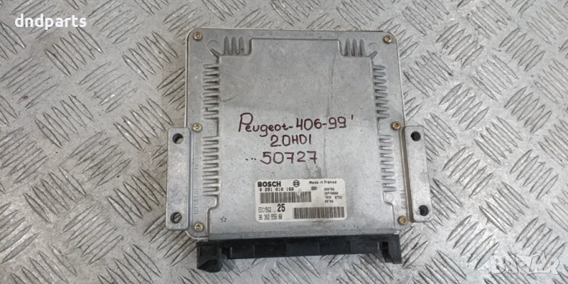 Компютър Peugeot 406 2.0HDI 1999г. 0281010166 9636255980 , снимка 1