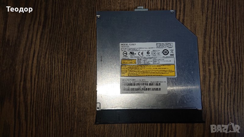  DVD-RW записвачка - UJ8E1 от лаптоп ACER Aspire E1-531, снимка 1