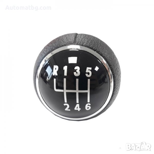 Топка за скоростен лост Automat, 6 скорорсти, За VW V, VI, Jetta, Black, снимка 1