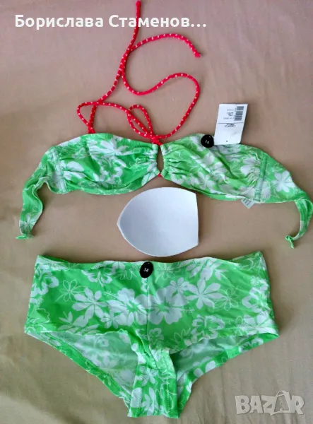 Нов бански костюм от две части, боксер, снимка 1