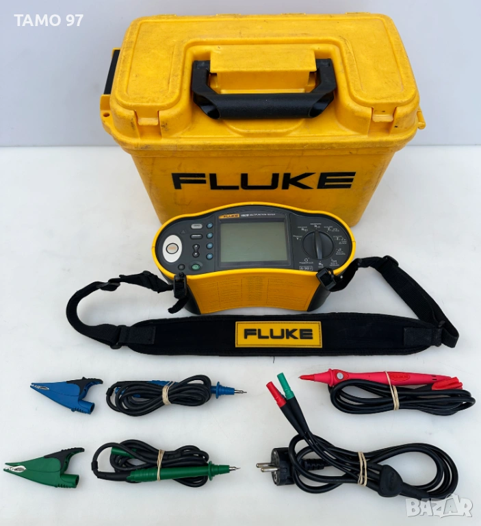 Fluke 1653B - Измервателен мултифункционален тестер електрическа система, снимка 1